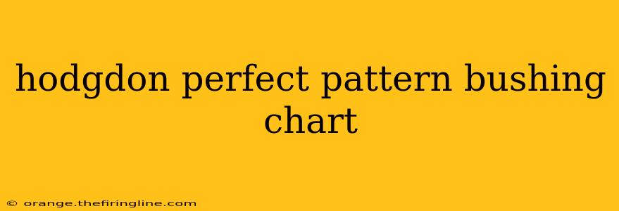 hodgdon perfect pattern bushing chart