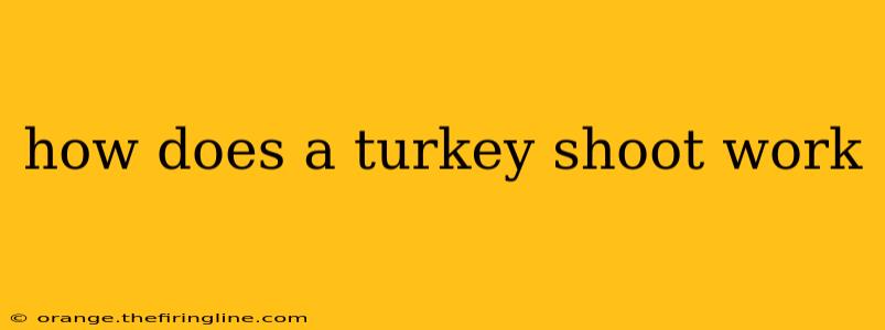 how does a turkey shoot work