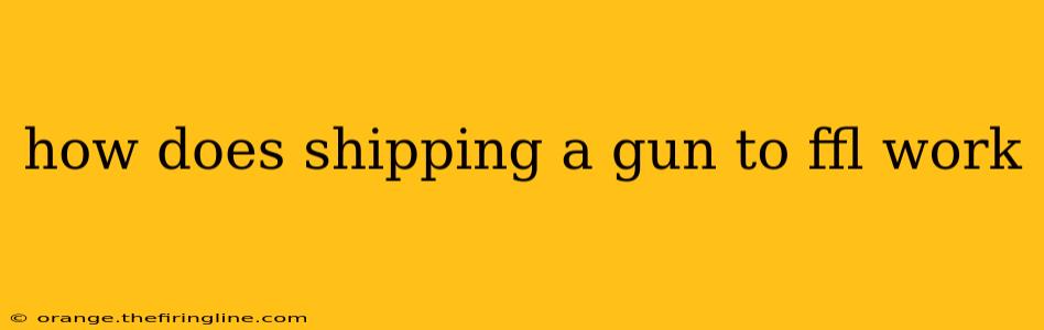 how does shipping a gun to ffl work