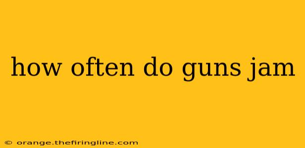 how often do guns jam