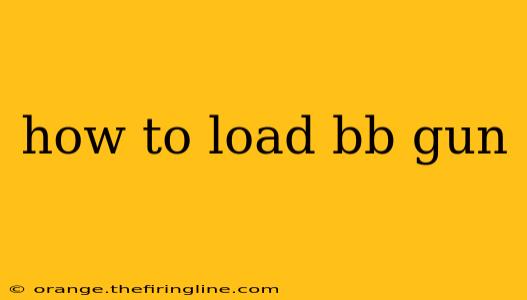 how to load bb gun