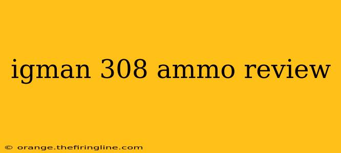 igman 308 ammo review