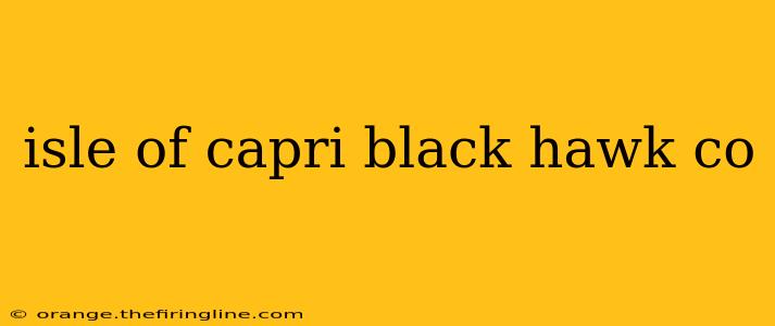 isle of capri black hawk co