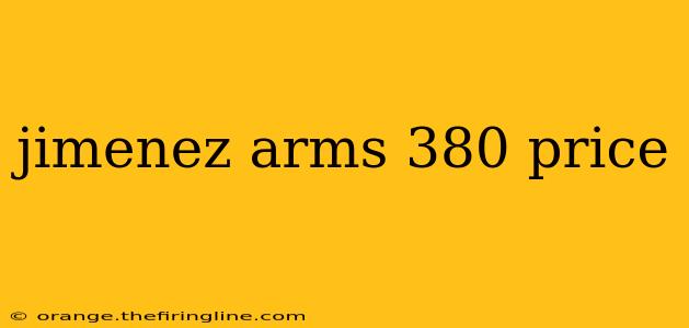 jimenez arms 380 price