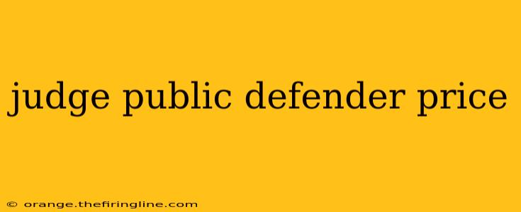 judge public defender price