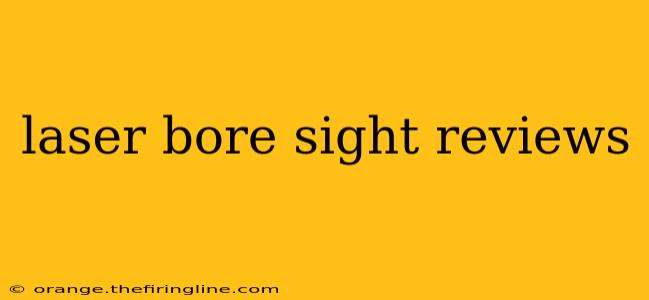 laser bore sight reviews