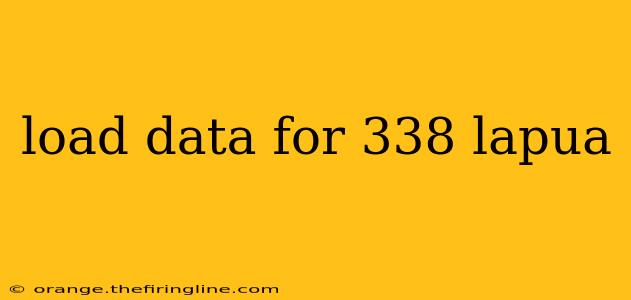 load data for 338 lapua