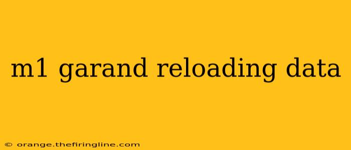 m1 garand reloading data