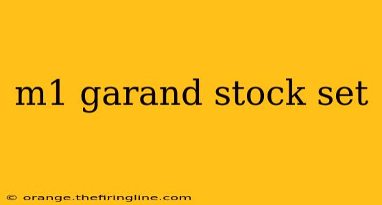 m1 garand stock set