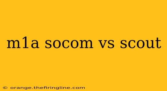 m1a socom vs scout