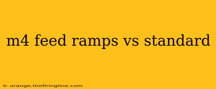 m4 feed ramps vs standard