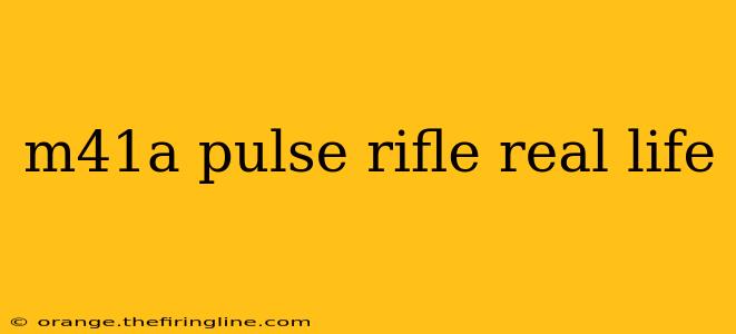 m41a pulse rifle real life