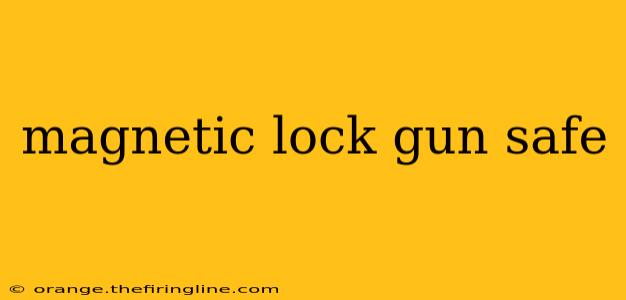 magnetic lock gun safe