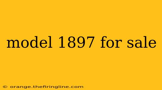 model 1897 for sale