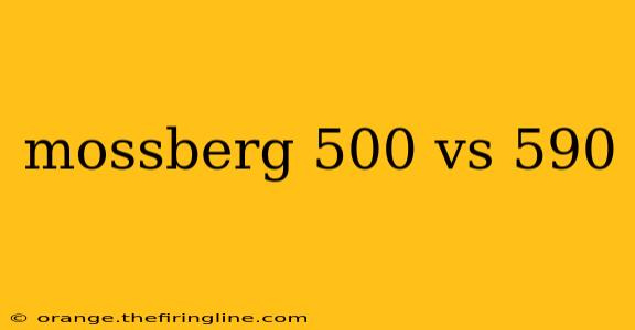 mossberg 500 vs 590