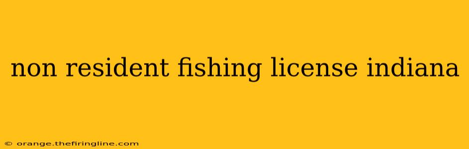 non resident fishing license indiana