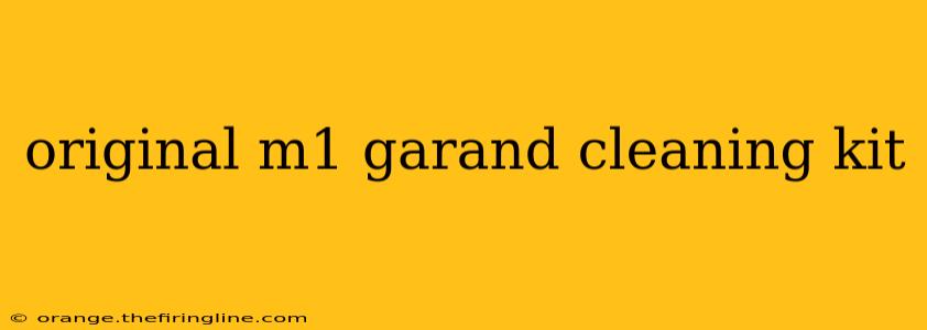 original m1 garand cleaning kit