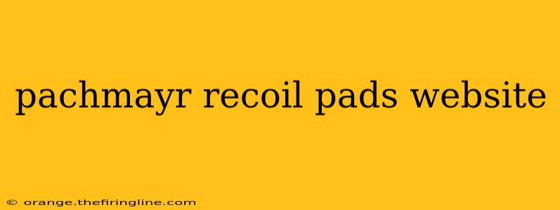 pachmayr recoil pads website