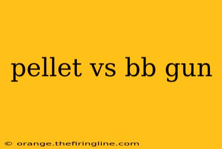 pellet vs bb gun