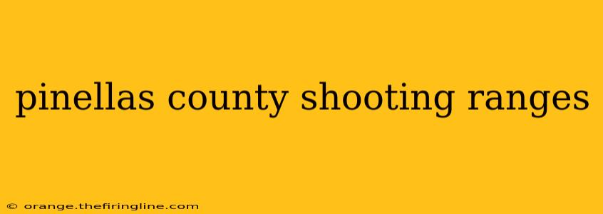 pinellas county shooting ranges