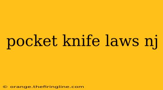 pocket knife laws nj