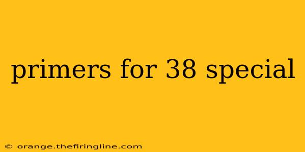 primers for 38 special