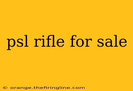 psl rifle for sale