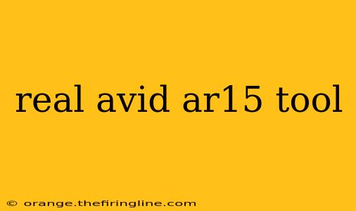 real avid ar15 tool