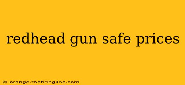 redhead gun safe prices