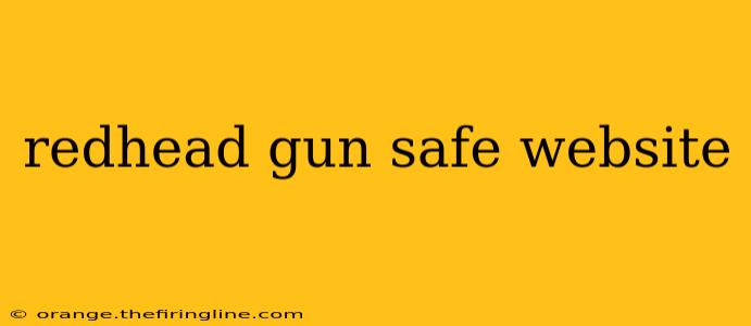 redhead gun safe website