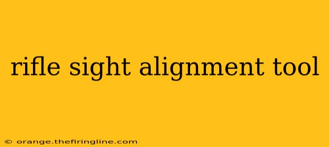 rifle sight alignment tool