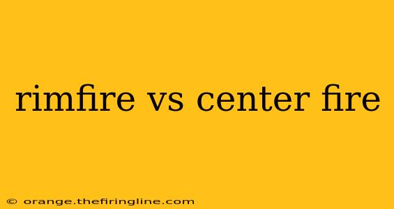 rimfire vs center fire