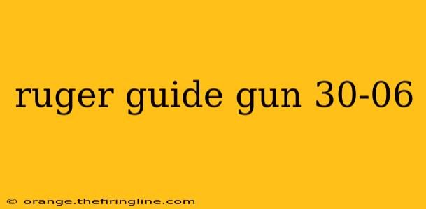 ruger guide gun 30-06