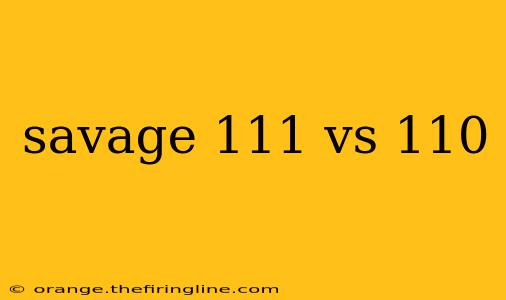 savage 111 vs 110