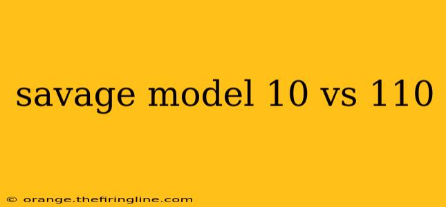 savage model 10 vs 110