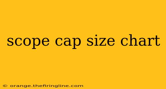 scope cap size chart