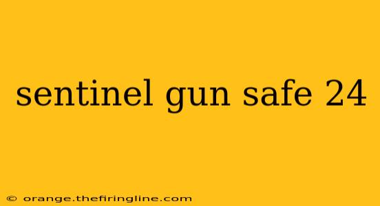 sentinel gun safe 24