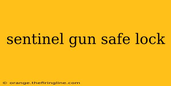 sentinel gun safe lock