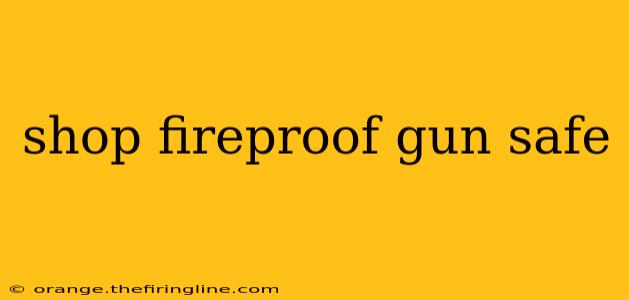 shop fireproof gun safe