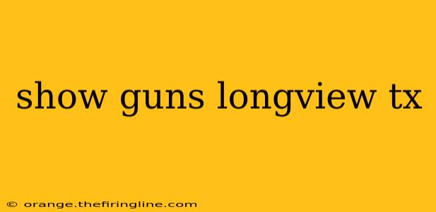 show guns longview tx