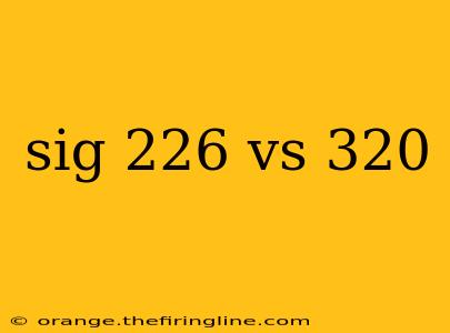 sig 226 vs 320