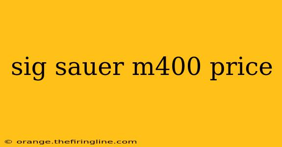 sig sauer m400 price