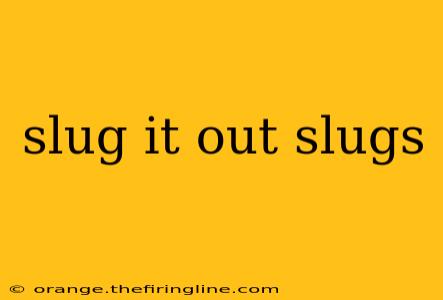 slug it out slugs