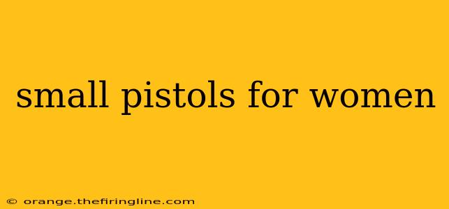 small pistols for women