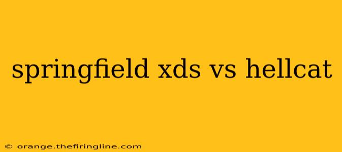 springfield xds vs hellcat