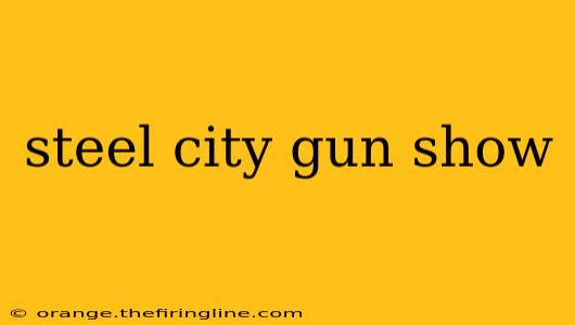 steel city gun show