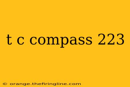 t c compass 223