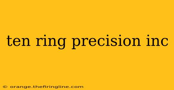 ten ring precision inc