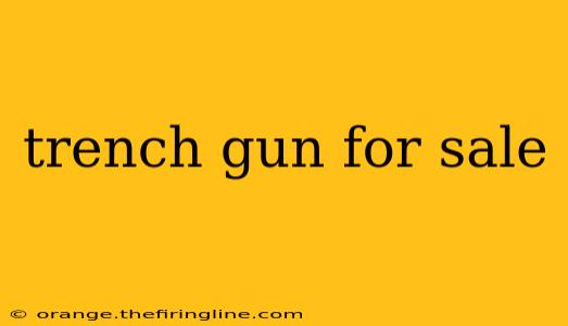 trench gun for sale