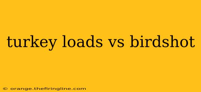 turkey loads vs birdshot